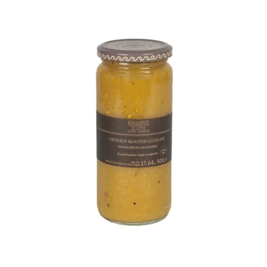 Berenjena triturada totalmente natural 500 g - Navarino Icons