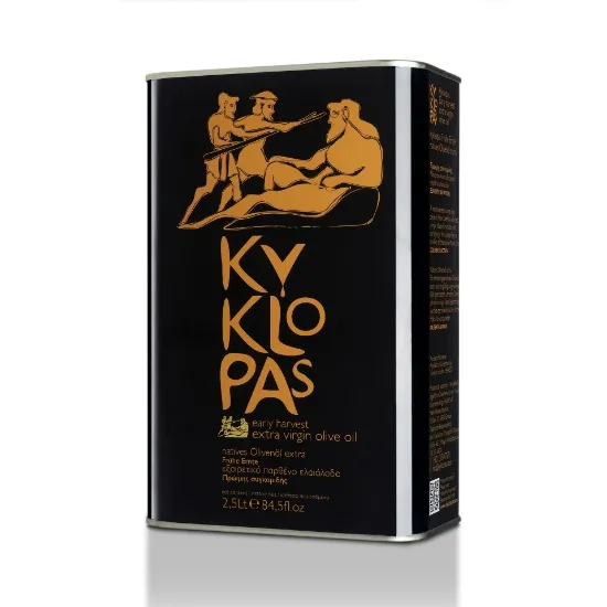 Aceite de Oliva Virgen Extra Cosecha Temprana 2,5 lt Kyklopas