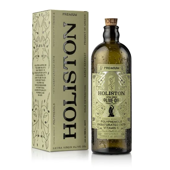 Aceite de oliva virgen extra fenólico premium Holiston de 500 ml de Rodas.