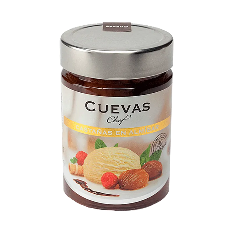 Frasco castaña en almíbar ligero 240g