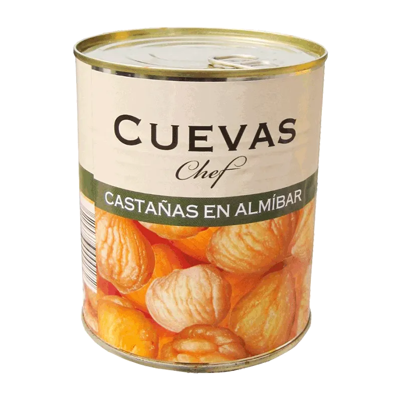 Lata castaña en almíbar ligero 700g