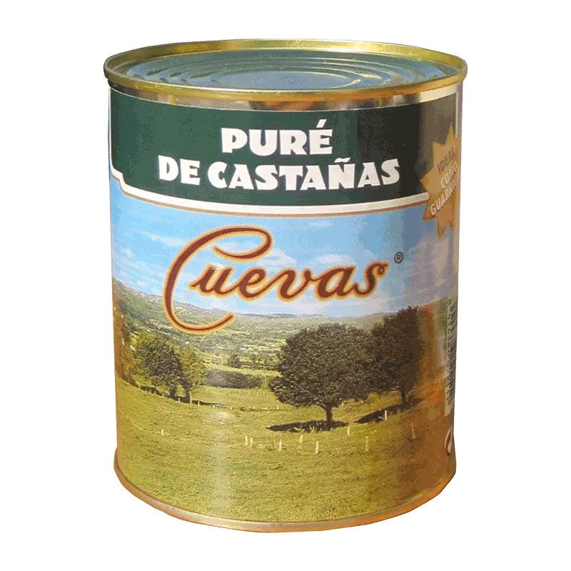 Lata puré de castaña 900g