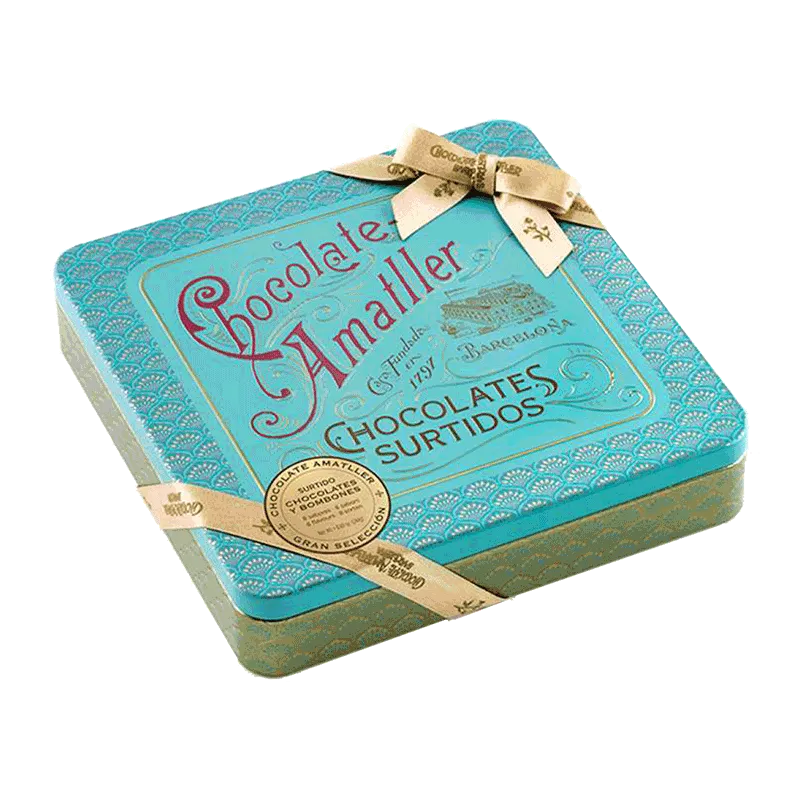 Lata bombones surtidos Amatllon 244g