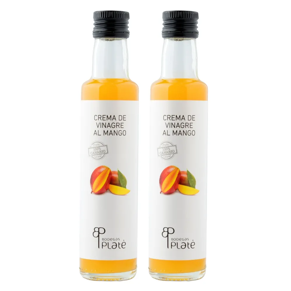 Platé Crema de vinagre Mango 2x25 cl.