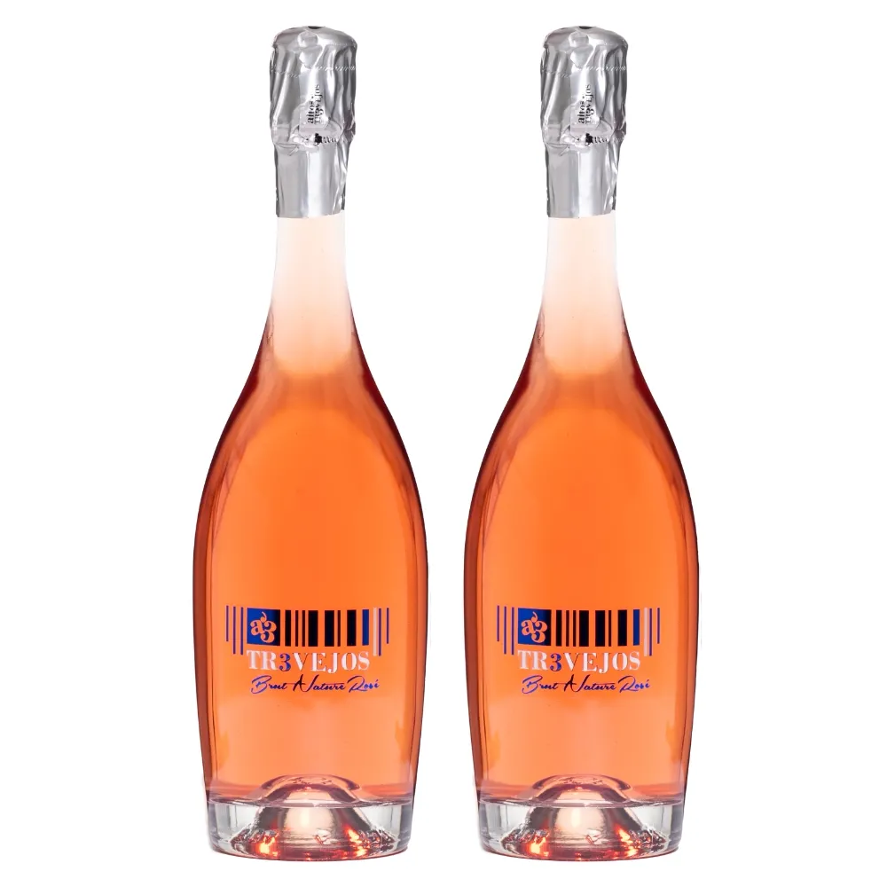Altos de Trevejos Espumoso Brut Nature Rosé 2x75 cl.