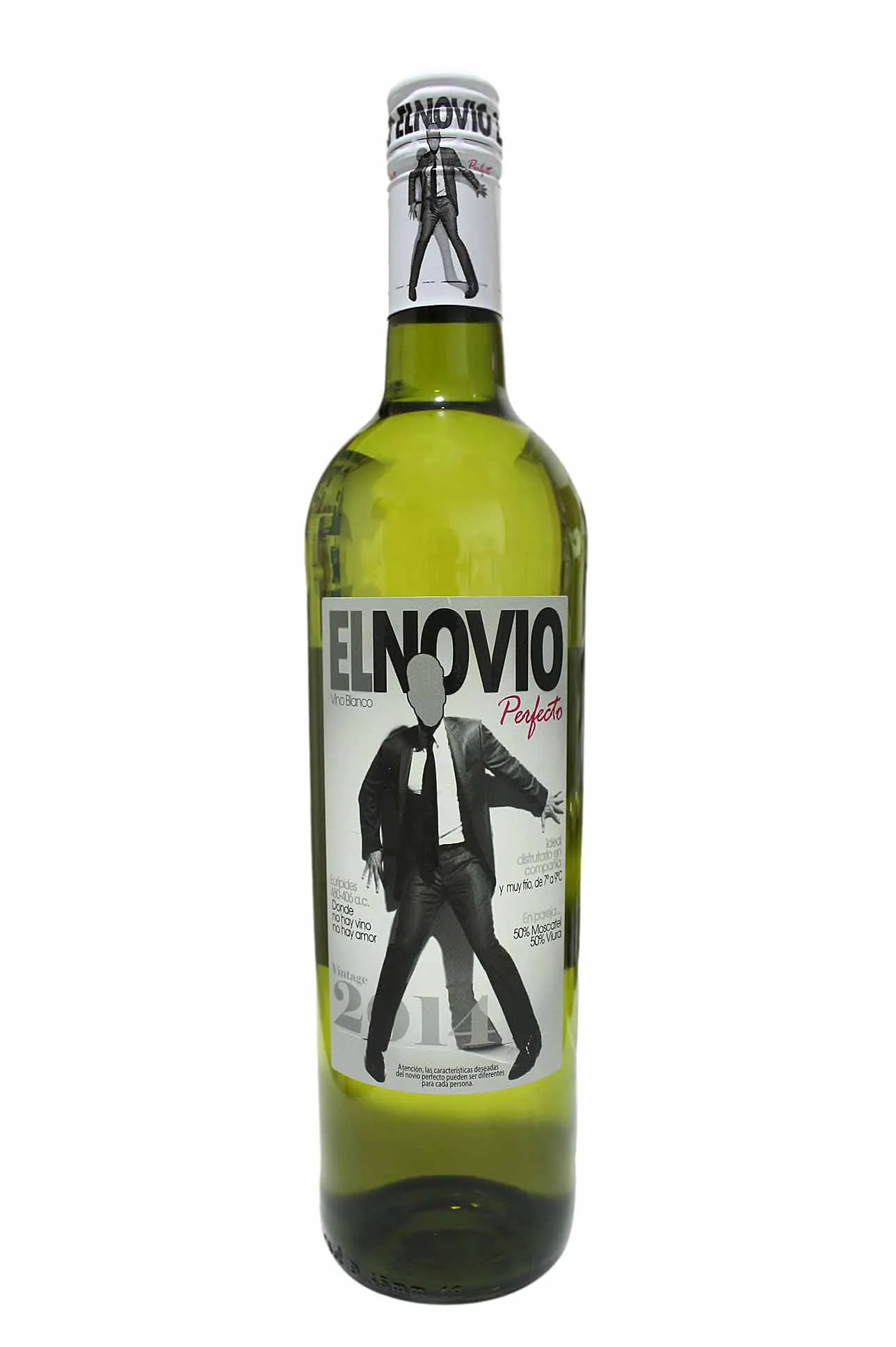 Vino blanco novio perfecto