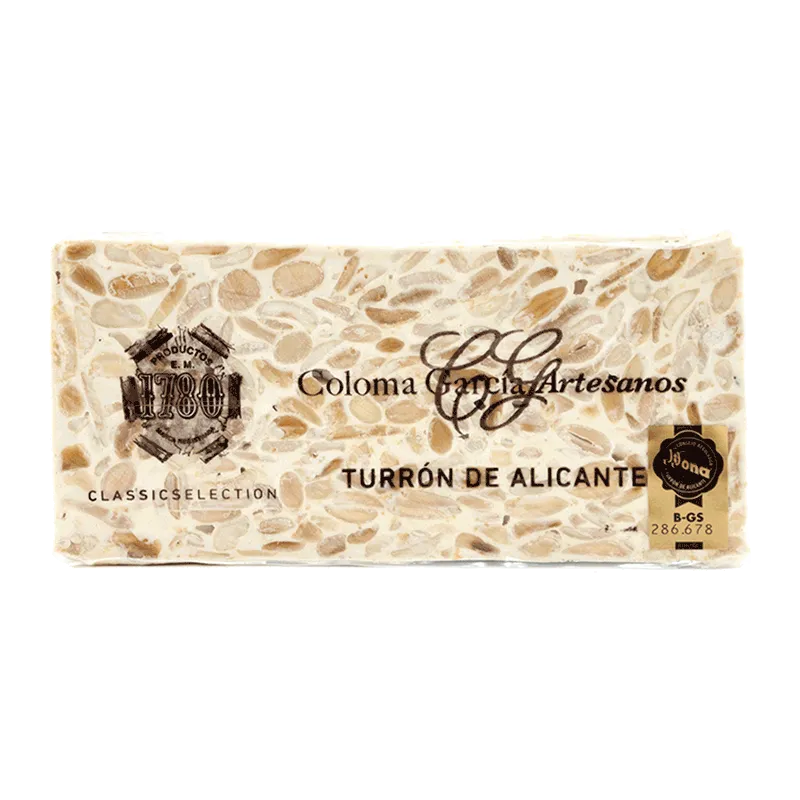 Estuche turrón Alicante artesano 'Classic' 500g