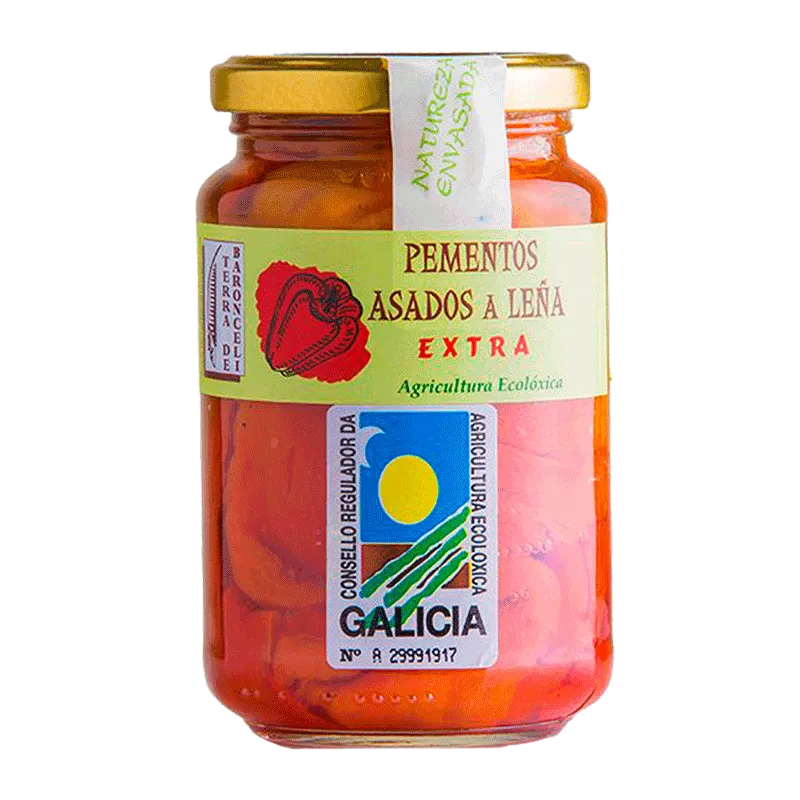 Frasco pimientos asados a la leña 360g