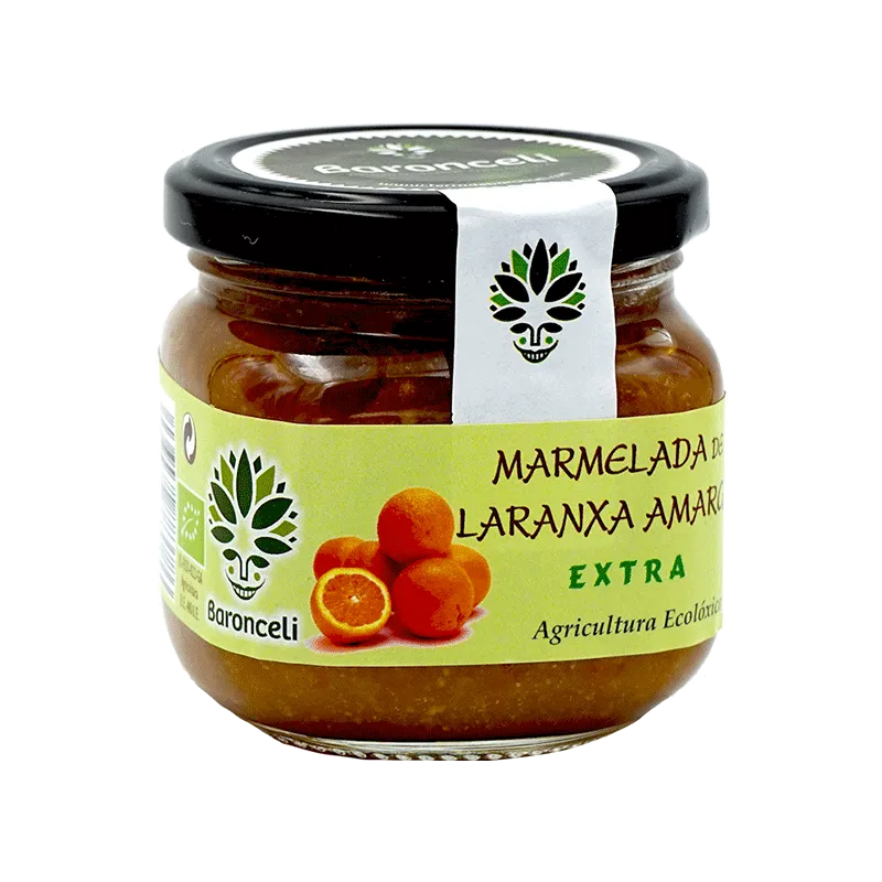 Mermelada de naranja ecológica 200g