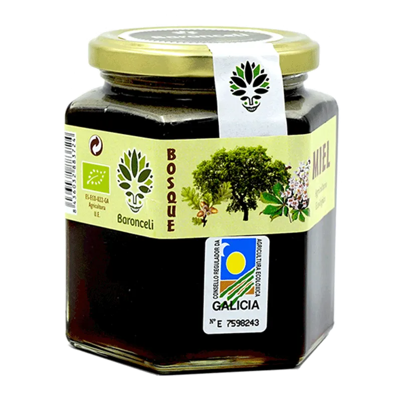 Miel de bosque ecológica 500g