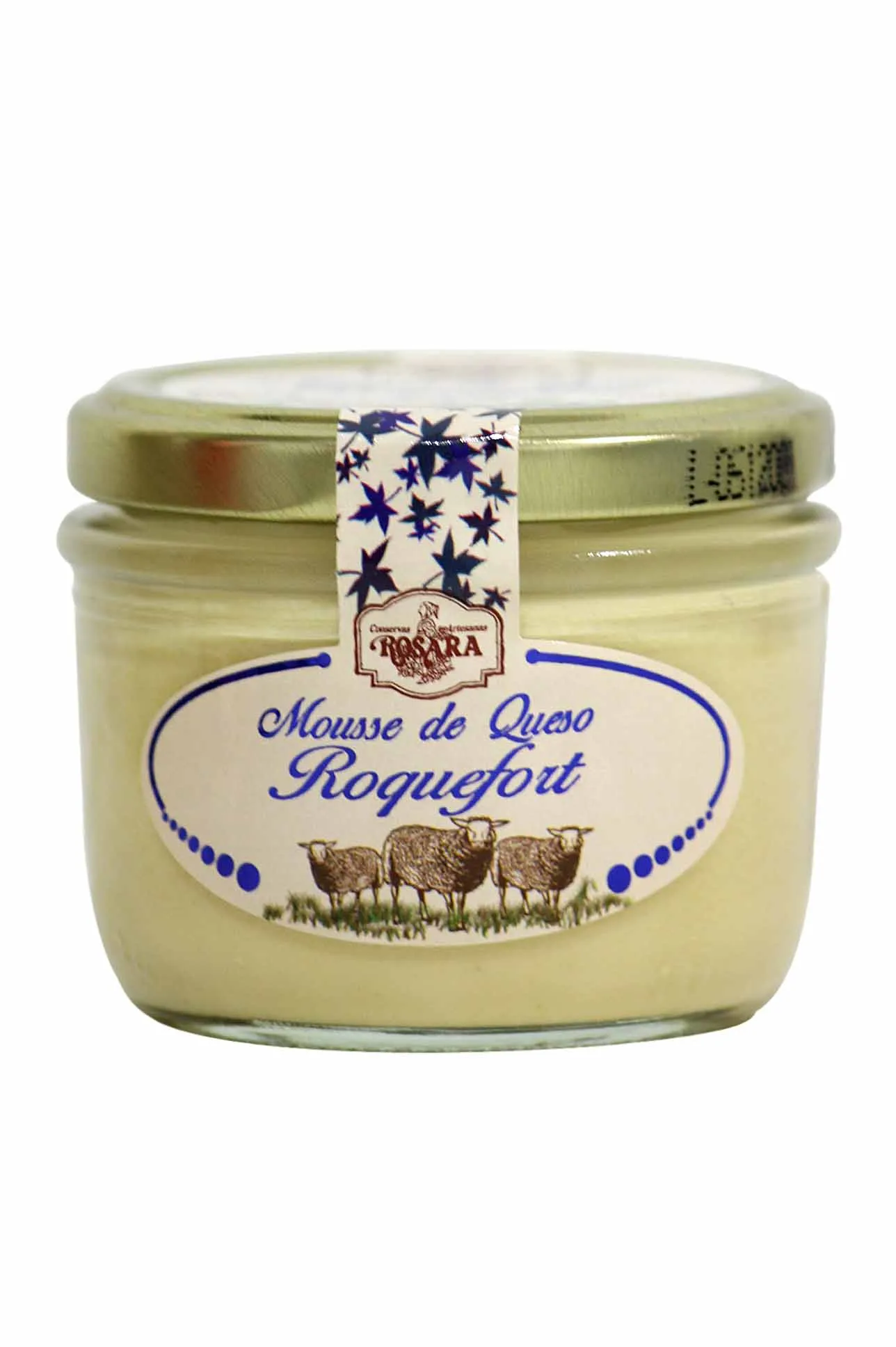 Mousse de queso roquefort