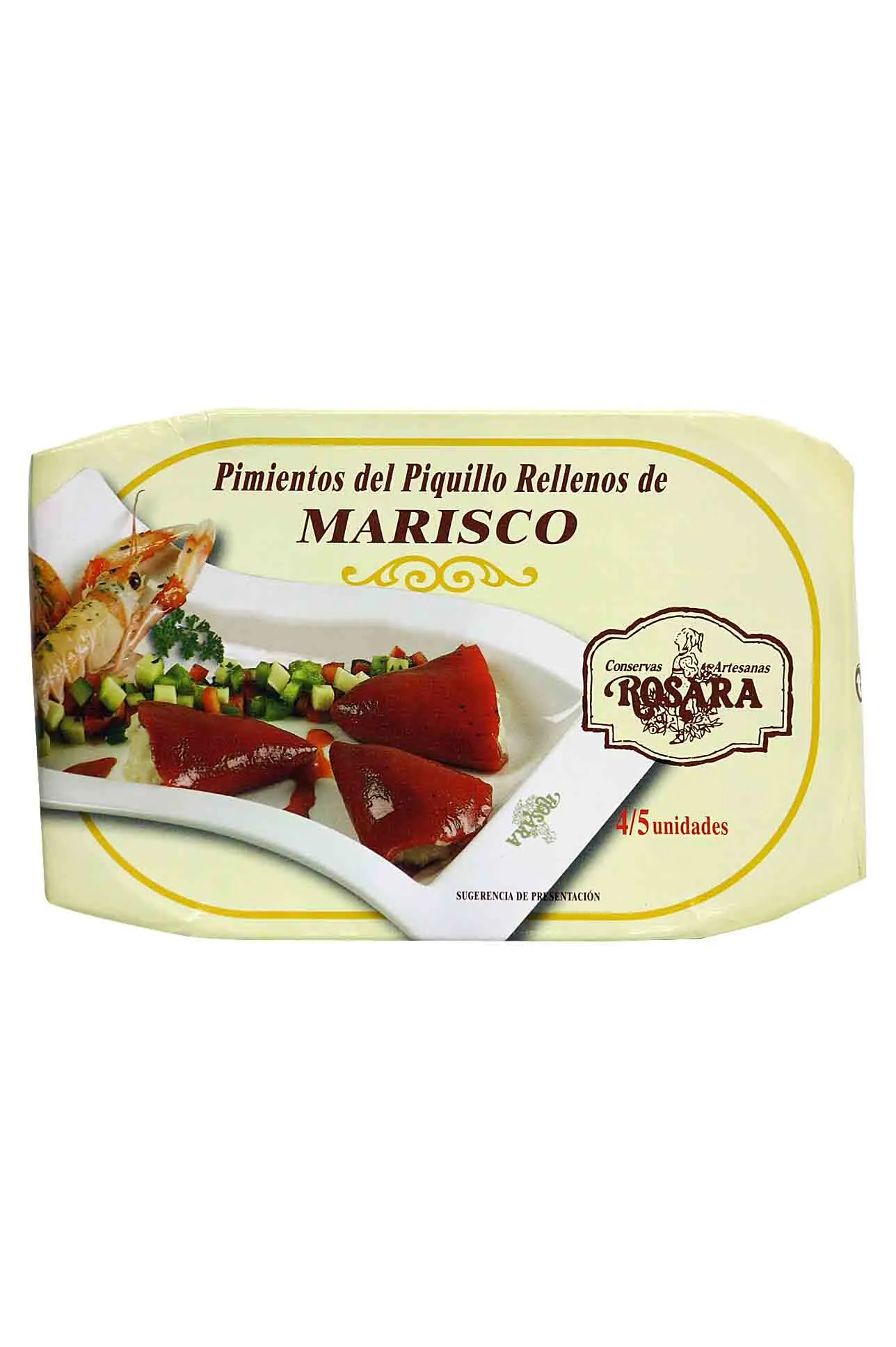 Pimiento relleno de marisco