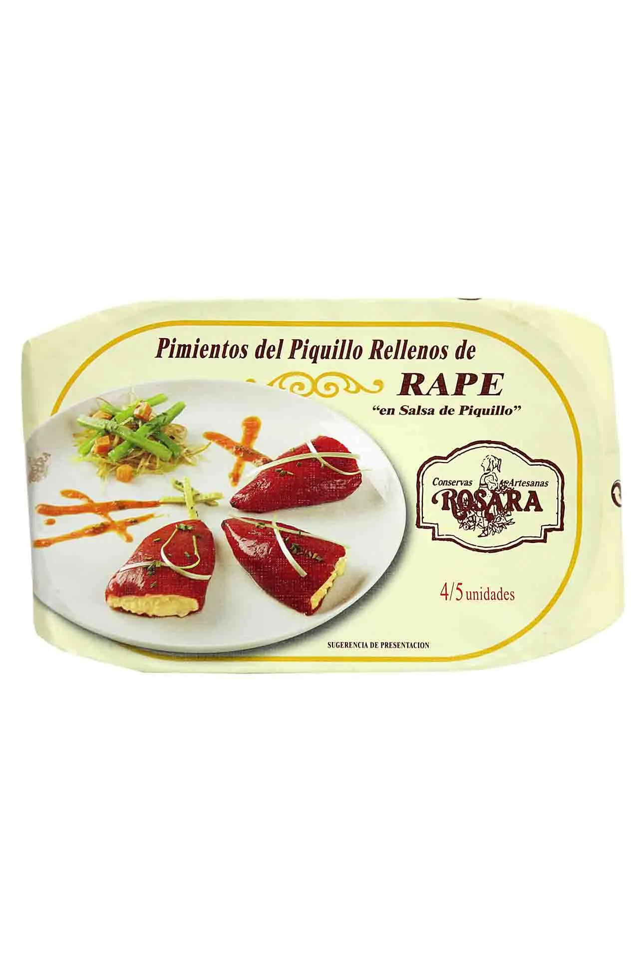 Pimiento relleno rape