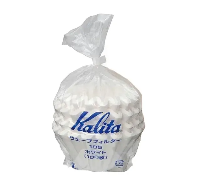 Filtros de café Kalita Wave 185 100 uds