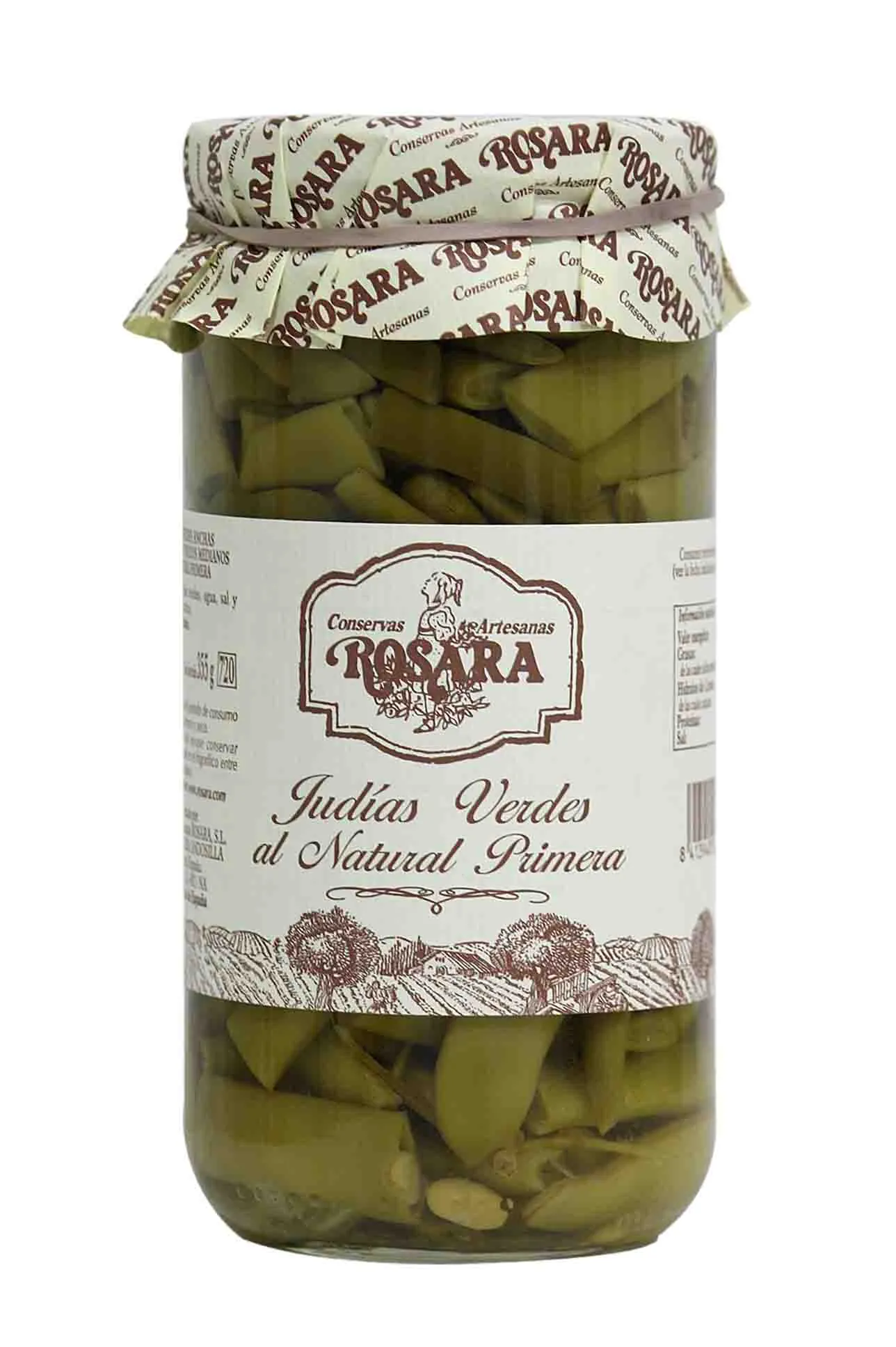 Judias verdes al natural