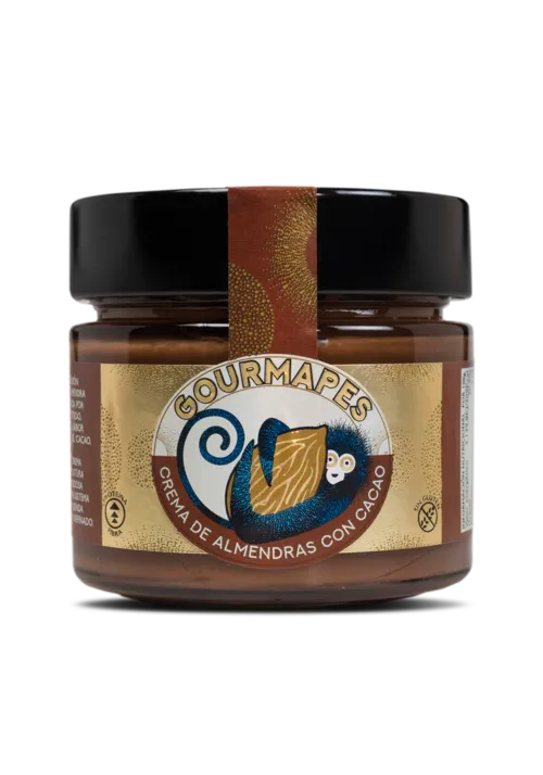 Crema de Almendras con Cacao 190g