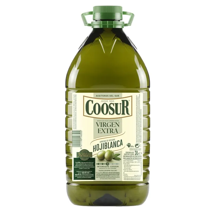 Garrafa Aceite de oliva virgen extra hojiblanca Coosur 3L