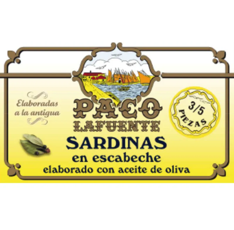 Sardina en escabeche 3/5 piezas