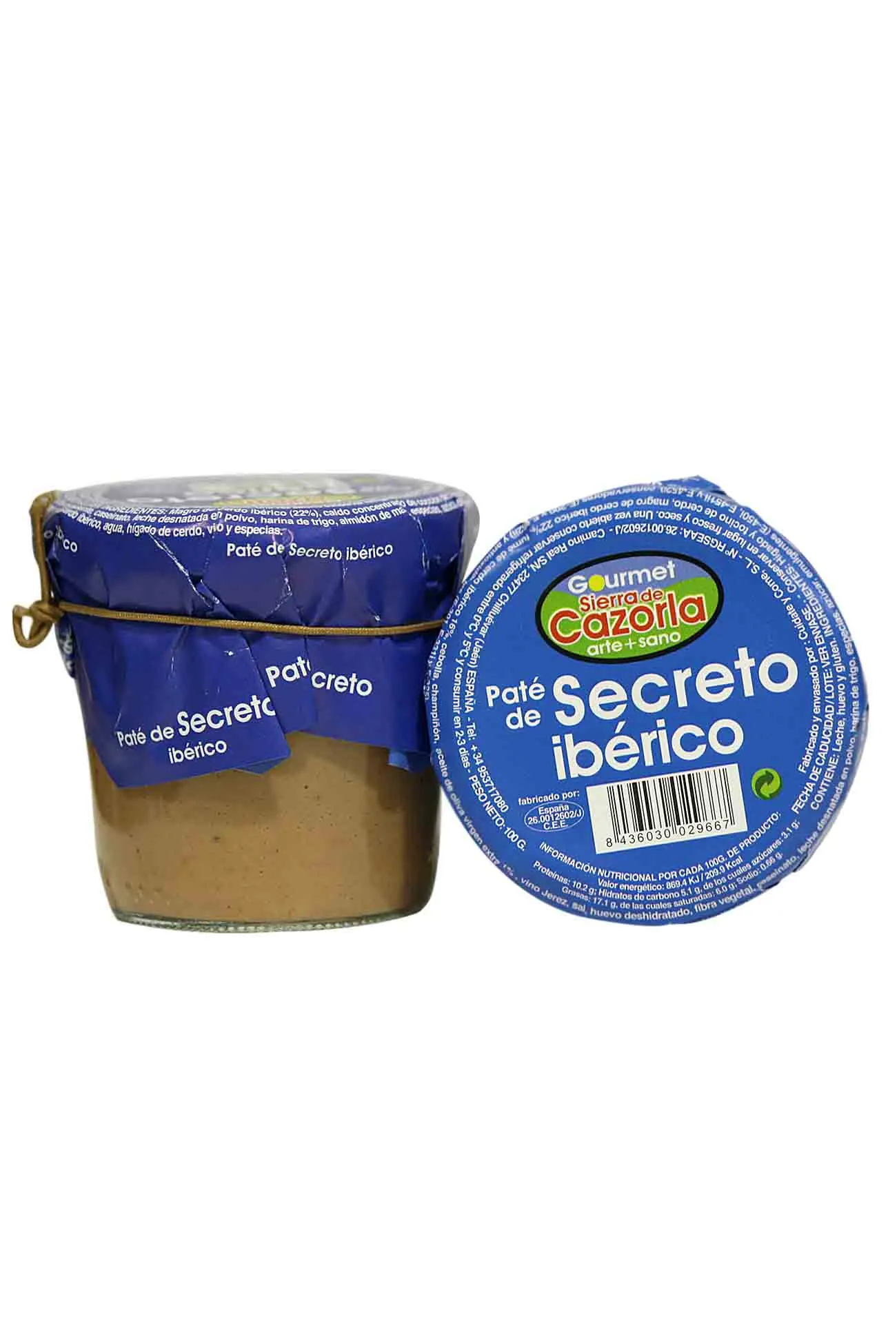 Pate de secreto ibérico