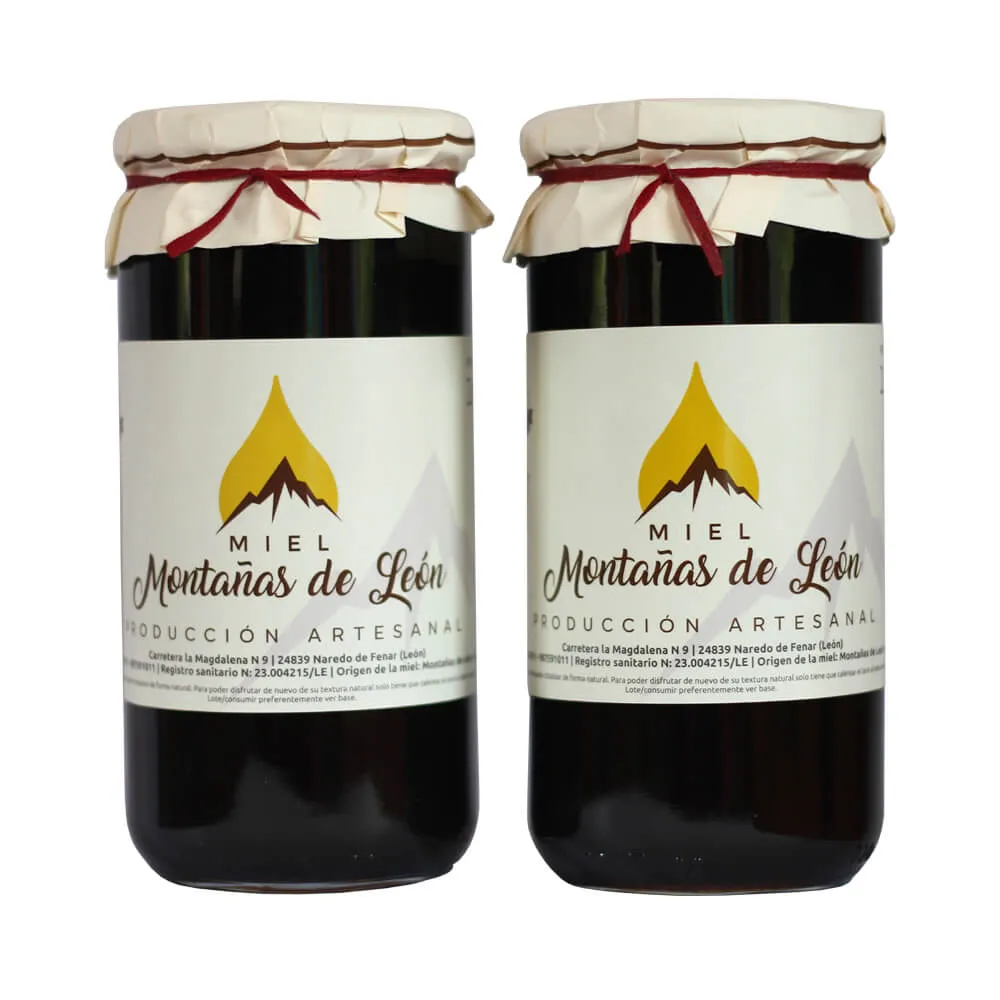 Lote 2 kg de Miel de las Montañas de León