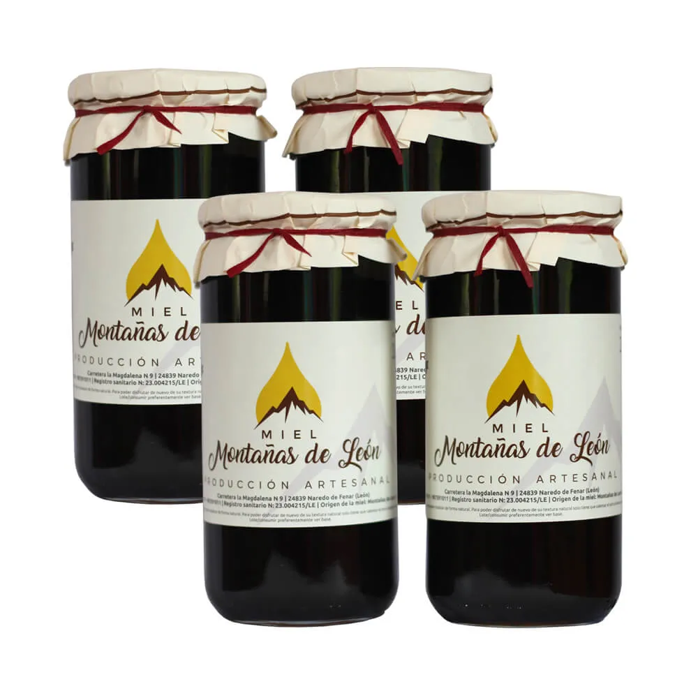 4 kg de miel de las Montañas de León