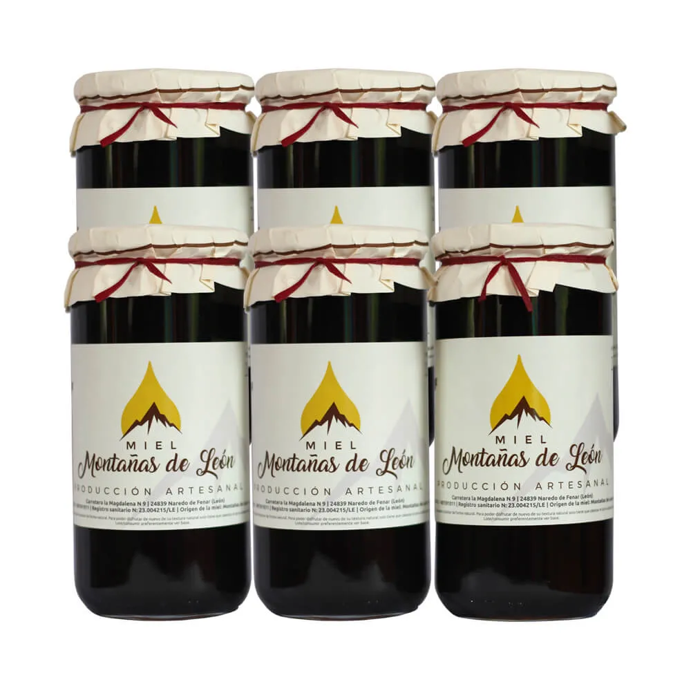 6 kg de miel de las Montañas de León