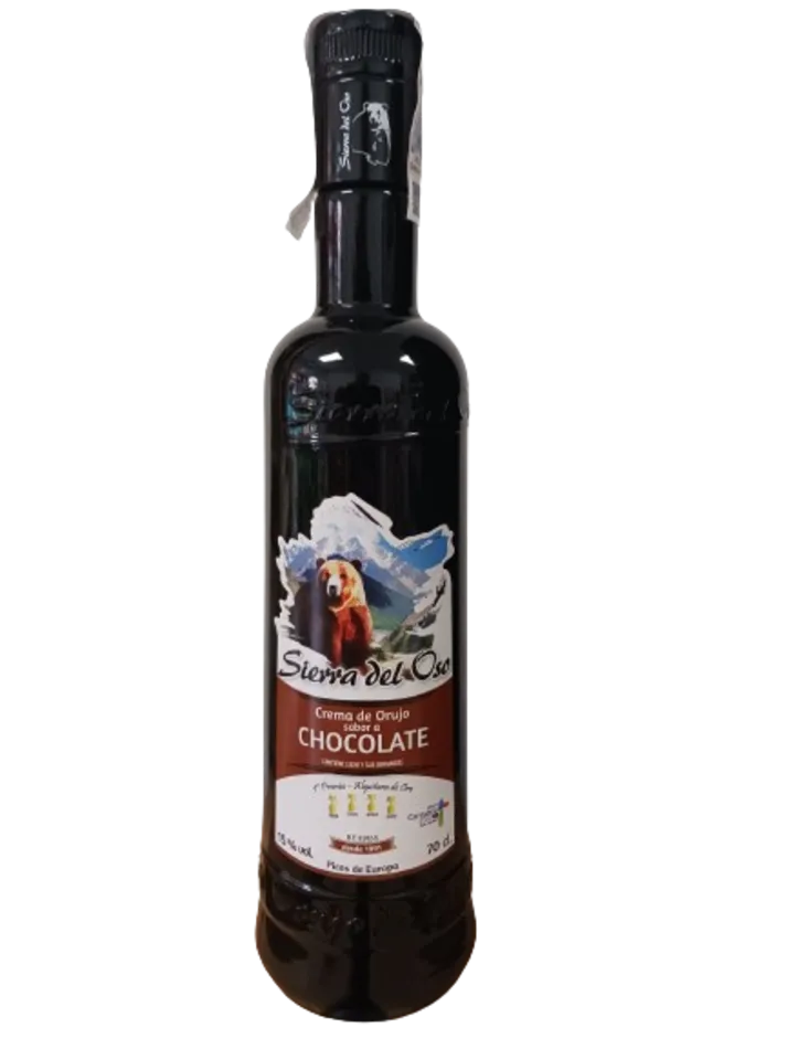 Crema de Orujo sabor Chocolate