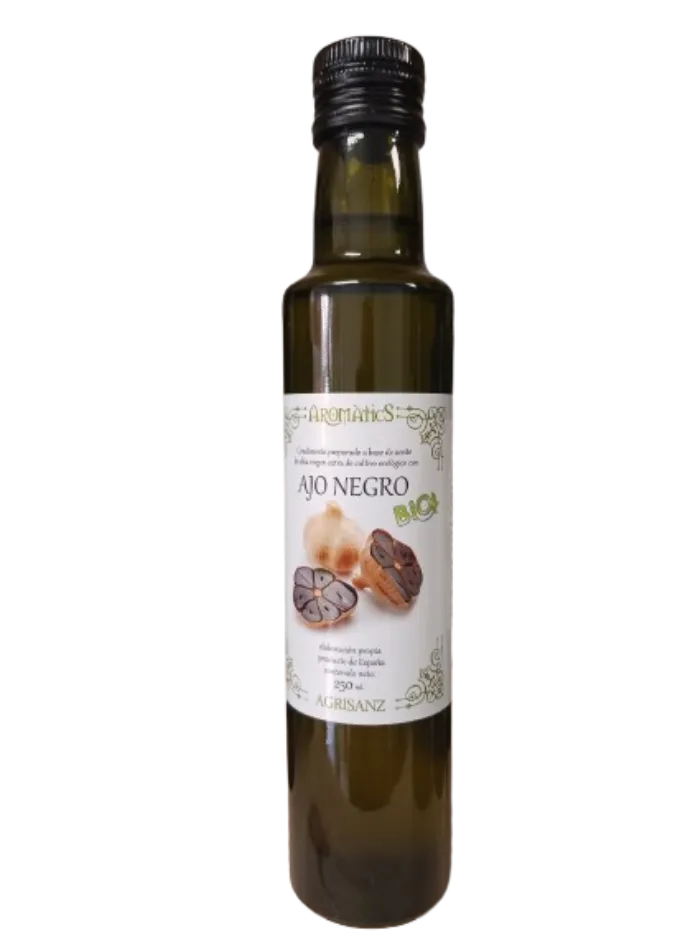 Aceite de Oliva Virgen Extra y Ajo Negro 250 ml