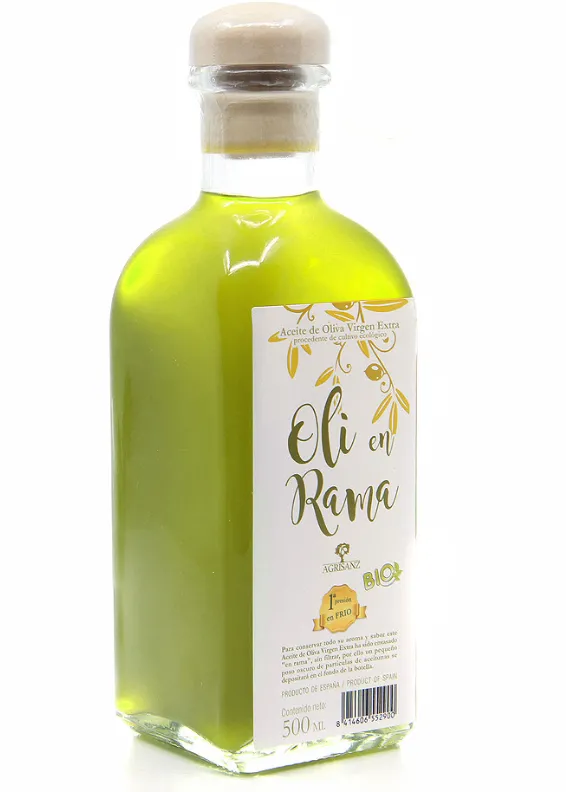 Aceite de Oliva Virgen Extra Sin Filtrar 500ml