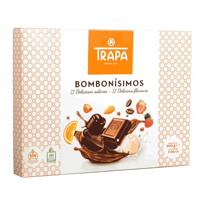 Caja bombones surtidos Trapa 200g