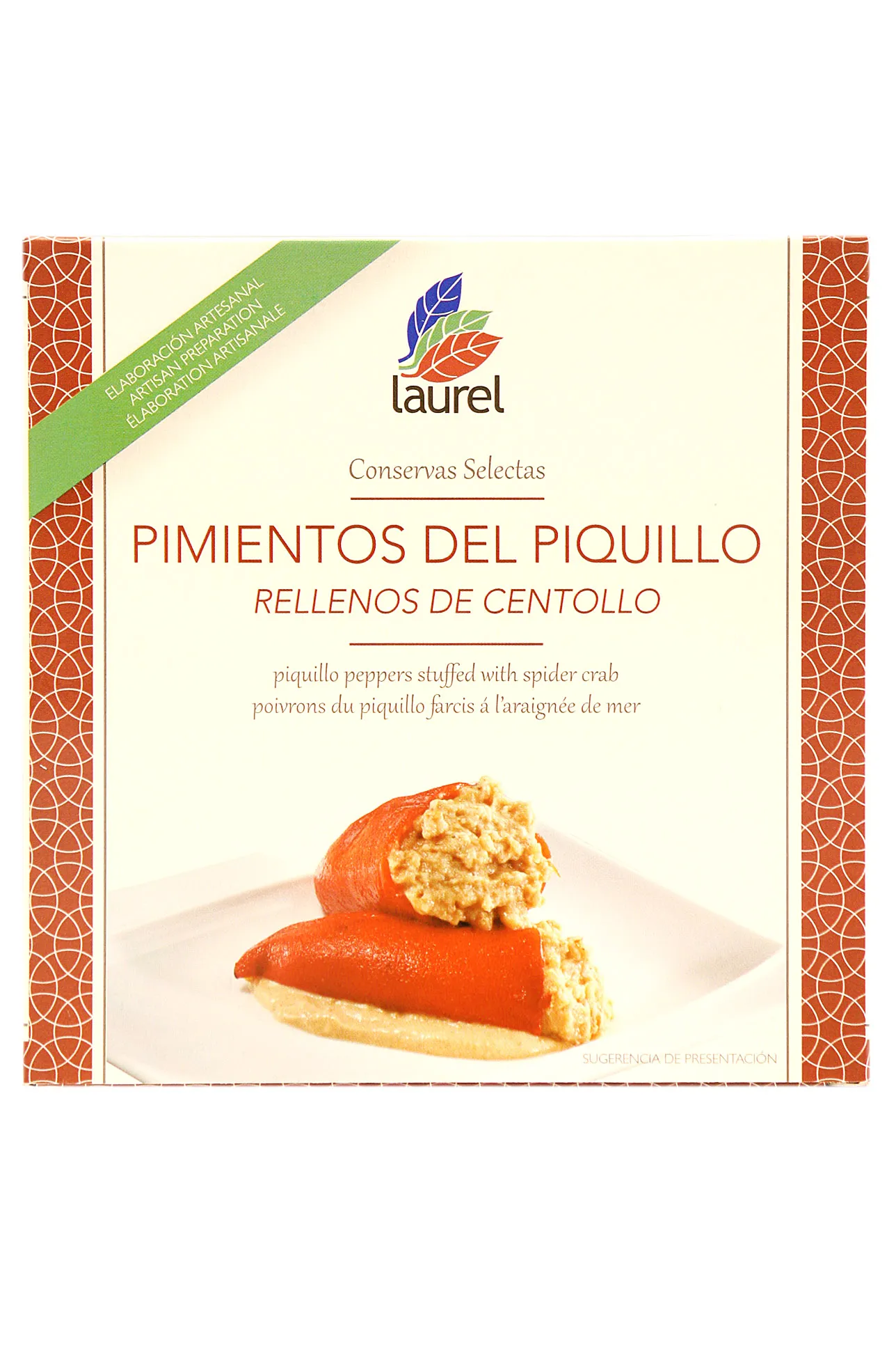 Pimientos rellenos de centollo