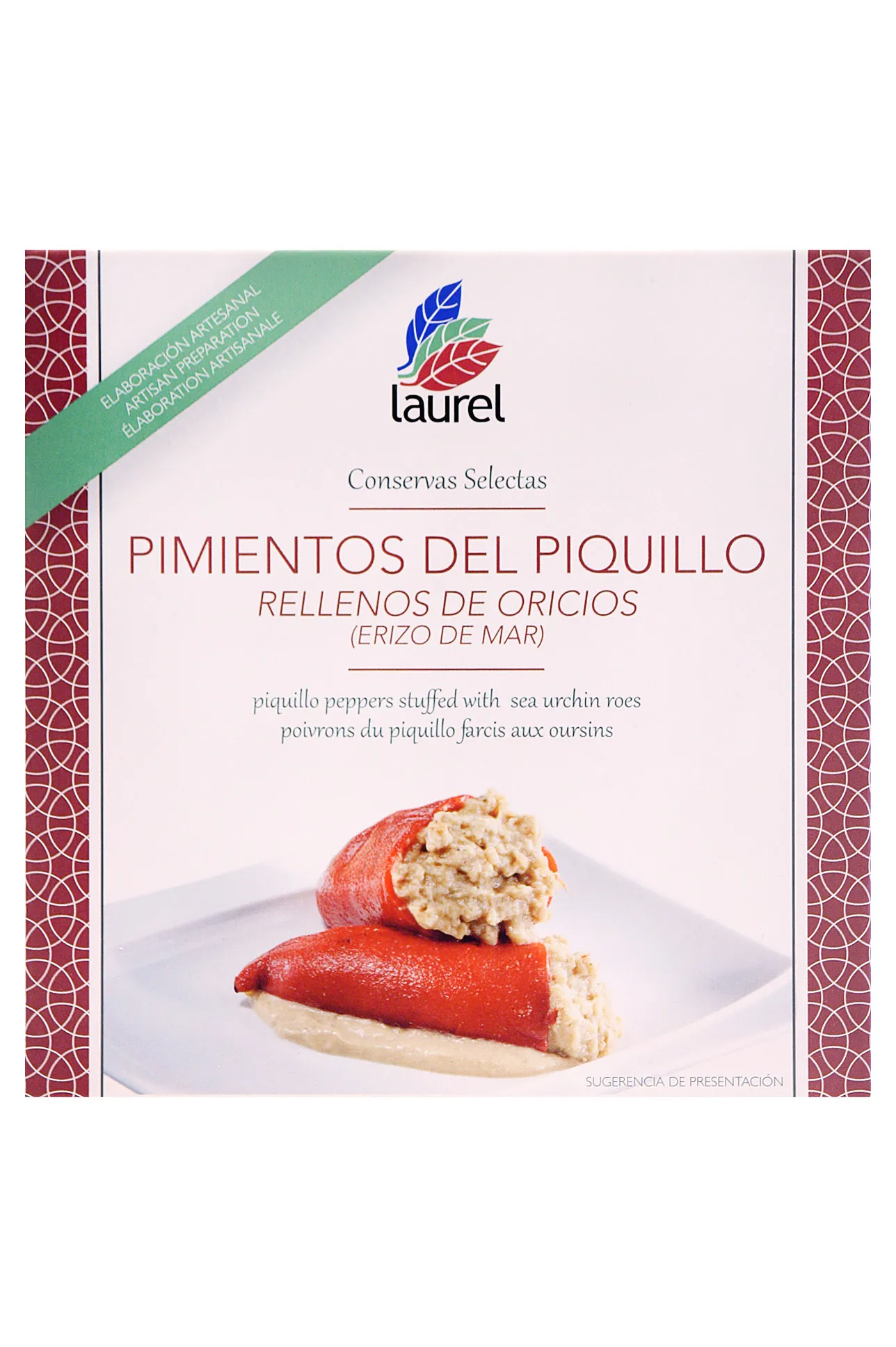 Pimientos del piquillo rellenos de oricios