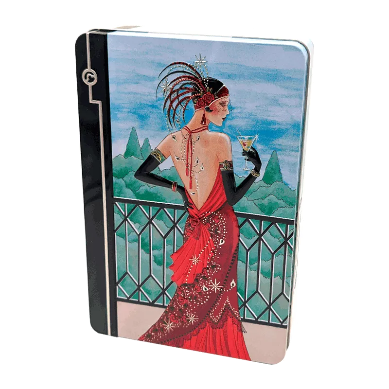 Lata bombones praliné leche 'Scarlet' 300g