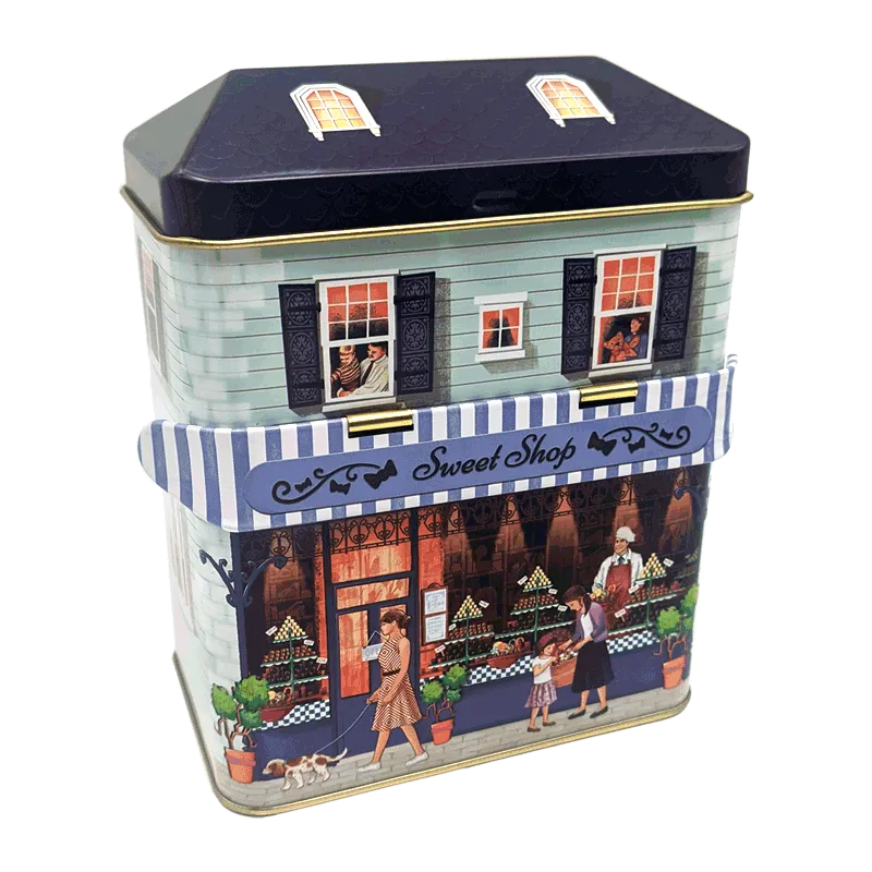 Lata bombones praliné leche 'Casita Sweet Shop' 150g