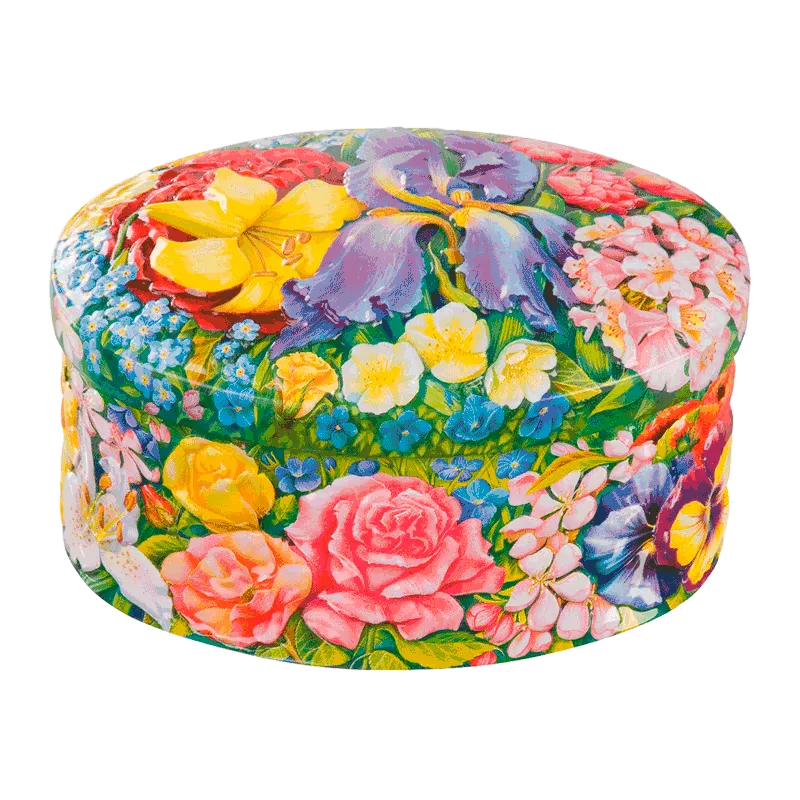 Lata bombones praliné leche 'Flowers' 150g