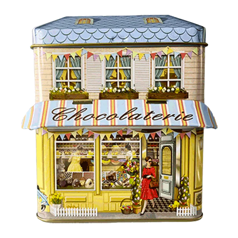 Lata bombones praliné leche 'Casita bombones Chocolaterie' 150g