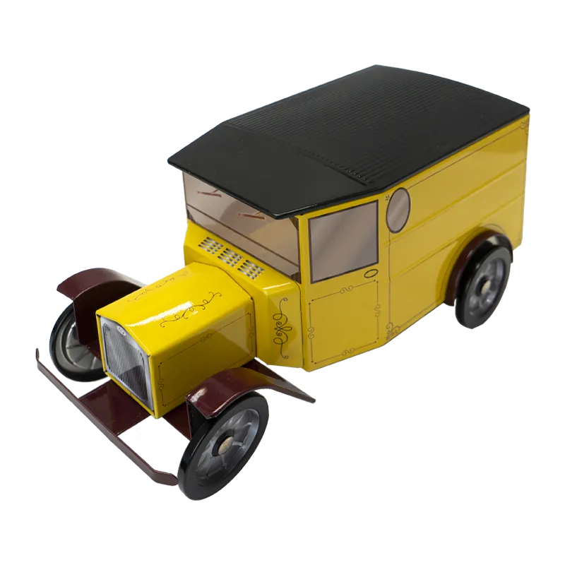 Lata bombones praliné leche 'Tacot clásico amarillo' 150g