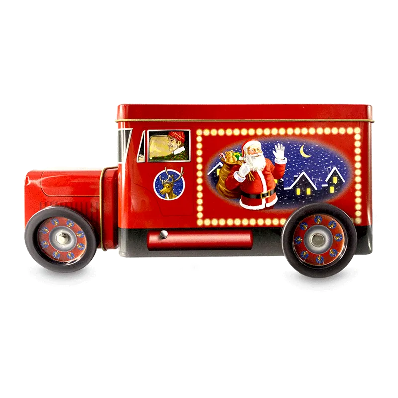 Lata bombones praliné leche 'Furgoneta Santa's truck' 150g