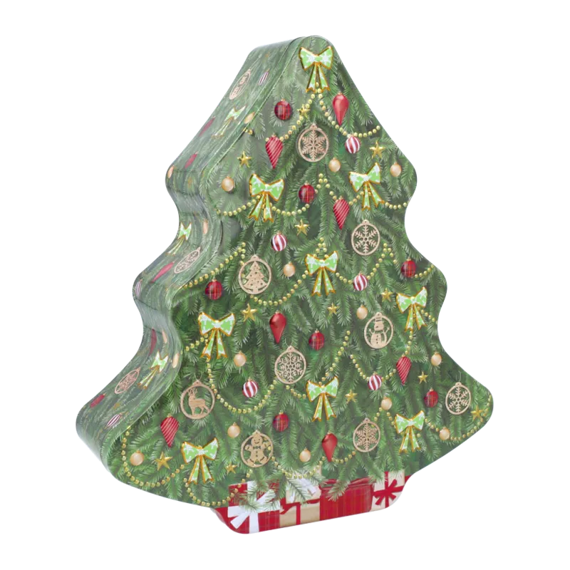 Lata bombones praliné leche 'Abeto de navidad' 150g