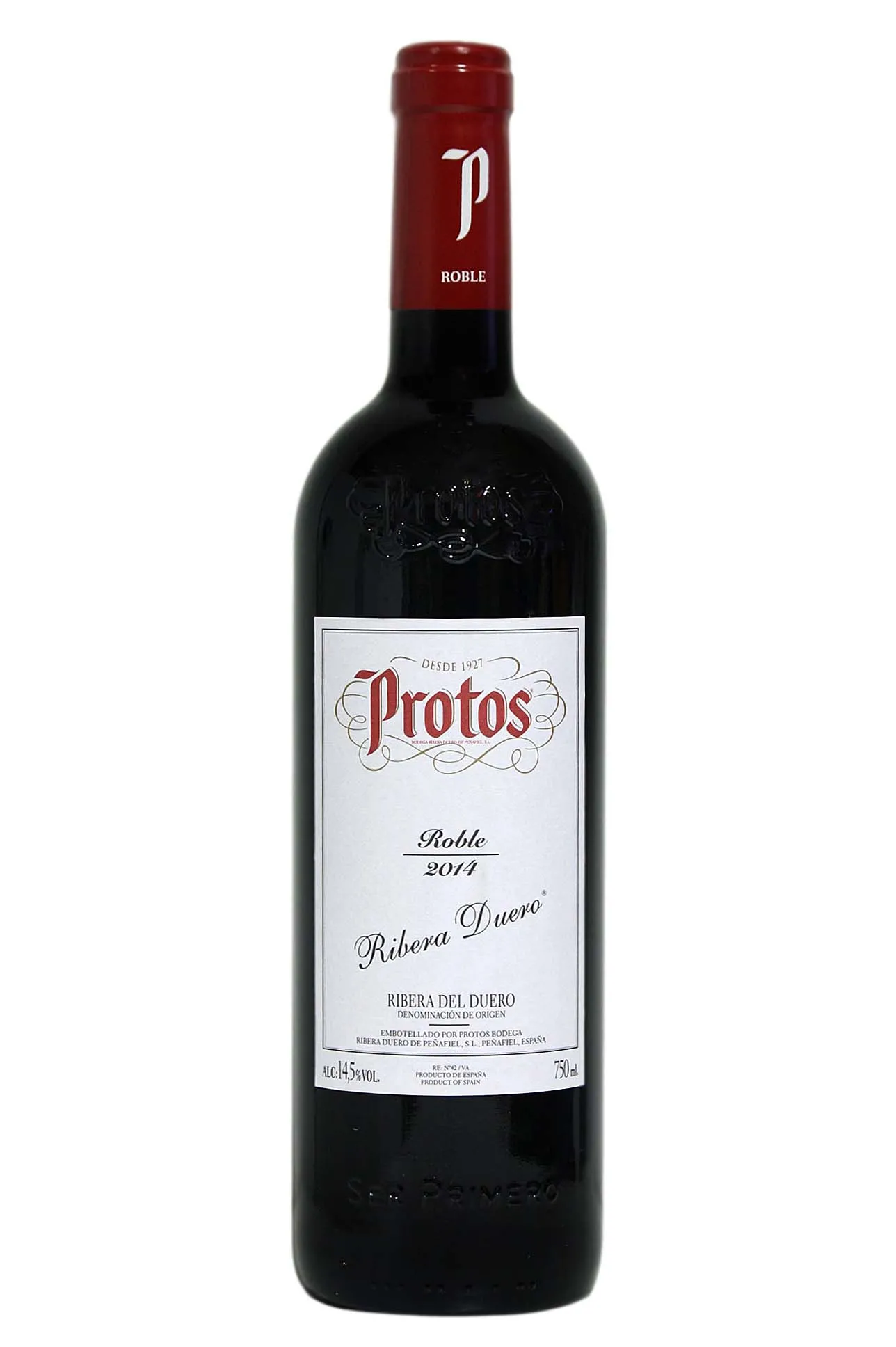 Vino tinto Protos roble