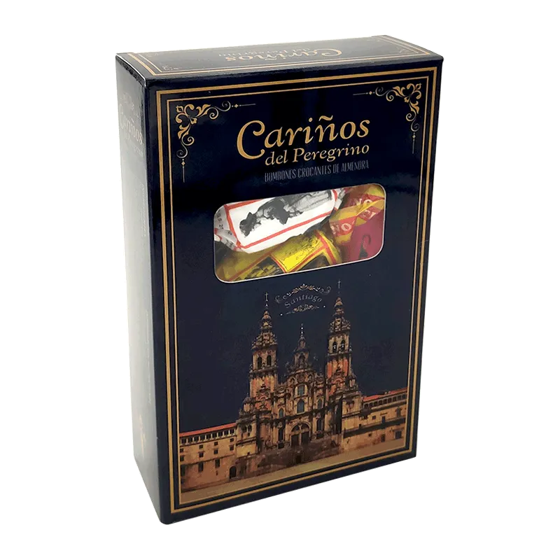 Estuche bombón crocanti 'Cariños del Peregrino' 150g