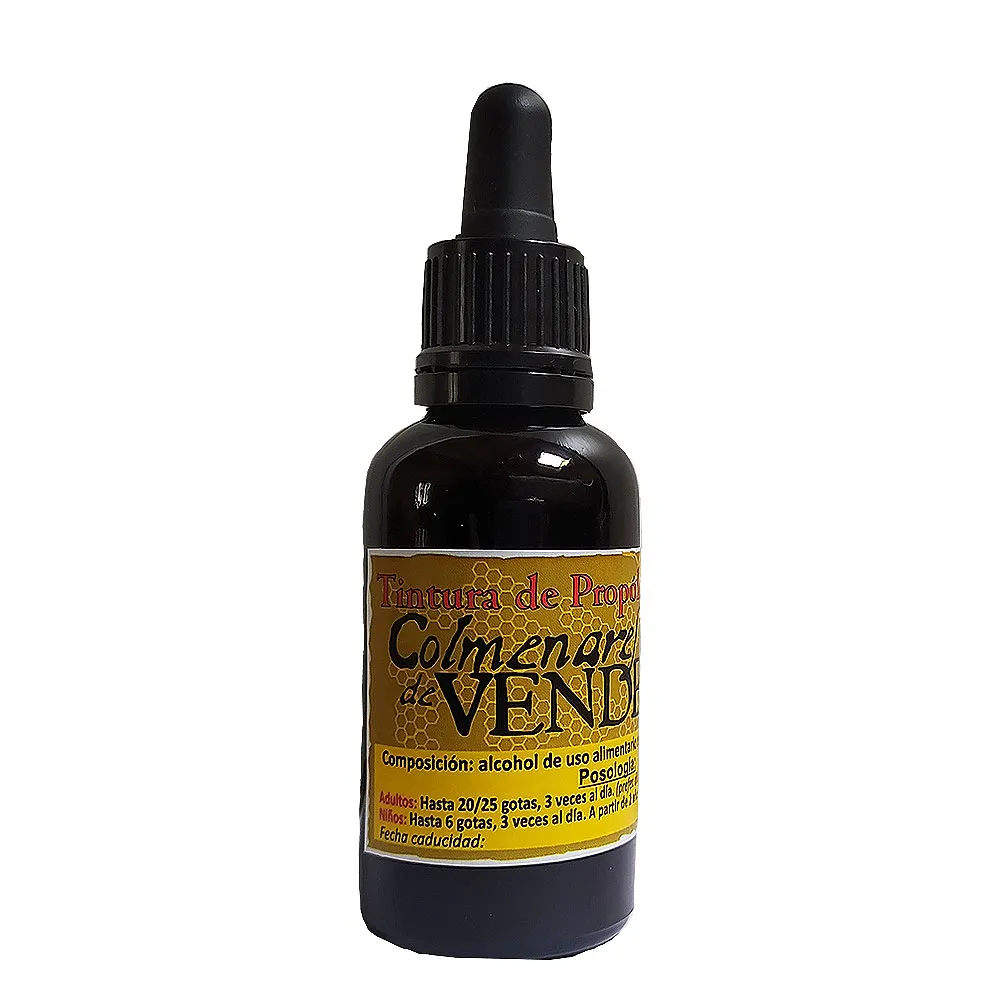 Tintura de Propóleo de Miel Colmenares de Vendejo – Frasco de 30 ml