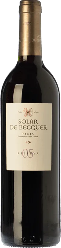 Bodegas Escudero Solar de Becquer Rioja Reserva 75 cl.