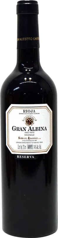 Bodegas Riojanas Gran Albina Rioja Reserva 75 cl.