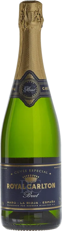 Bodegas Bilbaínas Carlton Brut Nature Cava Royal — Real Reserva 75 cl.