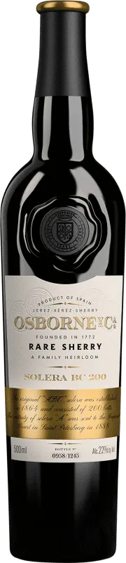 Osborne B.C. 200 Jerez-Xérès-Sherry Solera, Oloroso Botella Medium 50 cl.