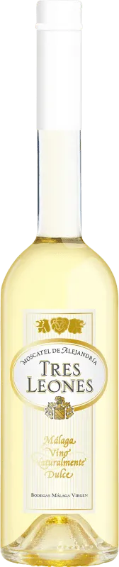 Málaga Virgen Tres Leones Moscato Sierras de Málaga Botella Medium 50 cl.