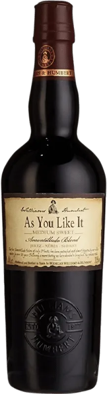 As you like It Medium — Semi Jerez-Xérès-Sherry Media Botella 37 cl.