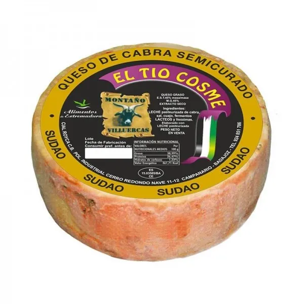 Queso de Cabra Sudao El Tío Cosme 500 g