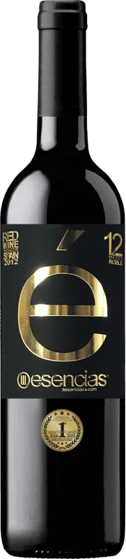 Esencias «é» 12 Meses Tempranillo Vino de la Tierra de Castilla y León Crianza 2012 75 cl.